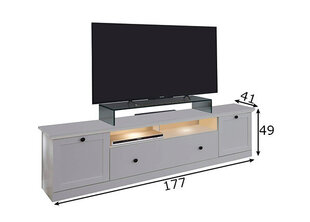 TV-alus Trendteam Baxter, 177x41xH49 cm, valge hind ja info | TV alused | kaup24.ee