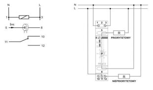 Prioriteedirelee PR-613 hind ja info | Lülitid ja pistikupesad | kaup24.ee