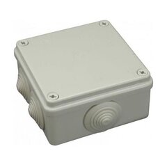 Поверхностный бокс S-Box 106 - 100x100x50, 6 сальников, IP65 цена и информация | Принадлежности для систем безопасности | kaup24.ee