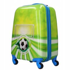 Маленький жесткий чемодан для ручной клади MPMAX ABS BOYS' CABIN SUITCASE 38 л цена и информация | Чемоданы, дорожные сумки | kaup24.ee