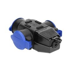 Pritsmekindel 3x2P+Z, 16A, IP44 OR-AE-1346(GS) schuko splitter hind ja info | Pikendusjuhtmed, kaablid | kaup24.ee