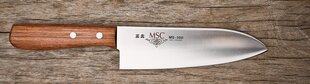 Нож Masahiro MSC Santoku 165 мм [11051]. цена и информация | Ножи и аксессуары для них | kaup24.ee