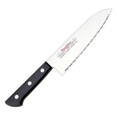 Нож Masahiro BWH Santoku Wave Edge 165 мм [14039]. цена и информация | Ножи и аксессуары для них | kaup24.ee