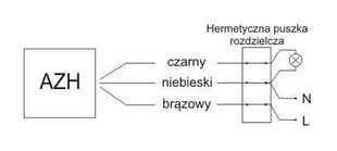 Герметичный автоматический сумеречный выключатель AZH 10A цена и информация | Выключатели, розетки | kaup24.ee