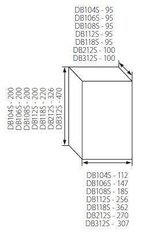 DB312S Идеальный распределительный щит 3x12 для поверхностного монтажа цена и информация | Выключатели, розетки | kaup24.ee