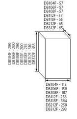 DB212F Идеальный распределительный щит 2x12 скрытого монтажа цена и информация | Выключатели, розетки | kaup24.ee