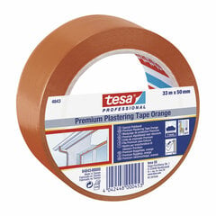 Isoleerteip TESA Revoco Premium 4843 Oranž Naturaalne kumm PVC (33 m x 50 mm) hind ja info | Käsitööriistad | kaup24.ee