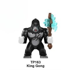 Konstruktor King Kong vs Godzilla figuur HeroBricks, 2 tk, 9cm hind ja info | Klotsid ja konstruktorid | kaup24.ee