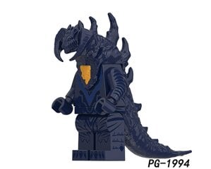 Konstruktor Godzilla figuur HeroBricks, 4tk, 9cm hind ja info | Klotsid ja konstruktorid | kaup24.ee