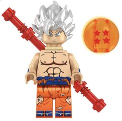 Konstruktor Dragon Ball Son Goku kujuke HeroBricks, 3tk, 5cm hind ja info | Klotsid ja konstruktorid | kaup24.ee