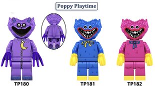 Конструктор Poppy Playtime Huggy Wuggy фигурка HeroBricks, 5 см цена и информация | Конструкторы и кубики | kaup24.ee