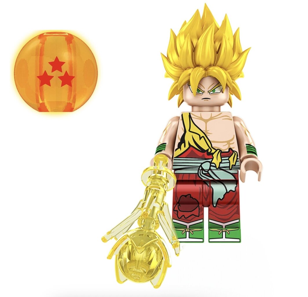 Dragon Ball Son Goku HeroBricks, 5cm цена и информация | Klotsid ja konstruktorid | kaup24.ee