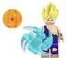 Konstruktor Dragon Ball Son Goku HeroBricks, 5cm цена и информация | Klotsid ja konstruktorid | kaup24.ee