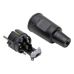 Socket plug kopp Must IP44 16 A hind ja info | Lülitid ja pistikupesad | kaup24.ee