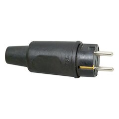 Socket plug kopp Must IP44 16 A hind ja info | Lülitid ja pistikupesad | kaup24.ee