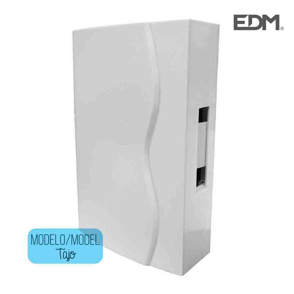 Uksekell EDM Tajo Muusikaline 80 dB (117 x 105 x 49 mm) (110-230 V) цена и информация | Uksekellad, uksesilmad | kaup24.ee