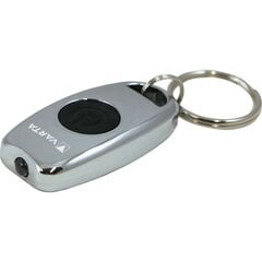 Võtmehoidja LED Taskulambiga Varta Metal Key Chain Light 15 lm hind ja info | Taskulambid, prožektorid | kaup24.ee