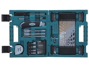 НАБОР СВЕРЛ И НАСАДОК MAKITA 71шт. D-33691 цена и информация | Механические инструменты | kaup24.ee