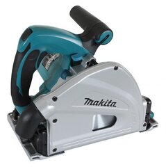 Циркулярная пила MAKITA - погружной перфоратор 1300 Вт 165 мм CASE MAKPAC SP6000J цена и информация | Пилы, циркулярные станки | kaup24.ee