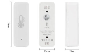 WIFI TUYA temperatuuri ja niiskuse andur hind ja info | Andurid, sensorid | kaup24.ee