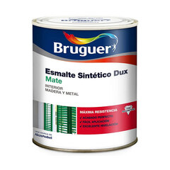 Synthetic enamel Bruguer Dux Valge 750 ml Matt hind ja info | Värvid | kaup24.ee