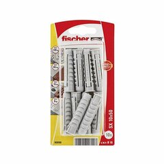 Шипы Fischer SX 90890 Нейлон 10 x 50 mm (10 штук) цена и информация | Механические инструменты | kaup24.ee