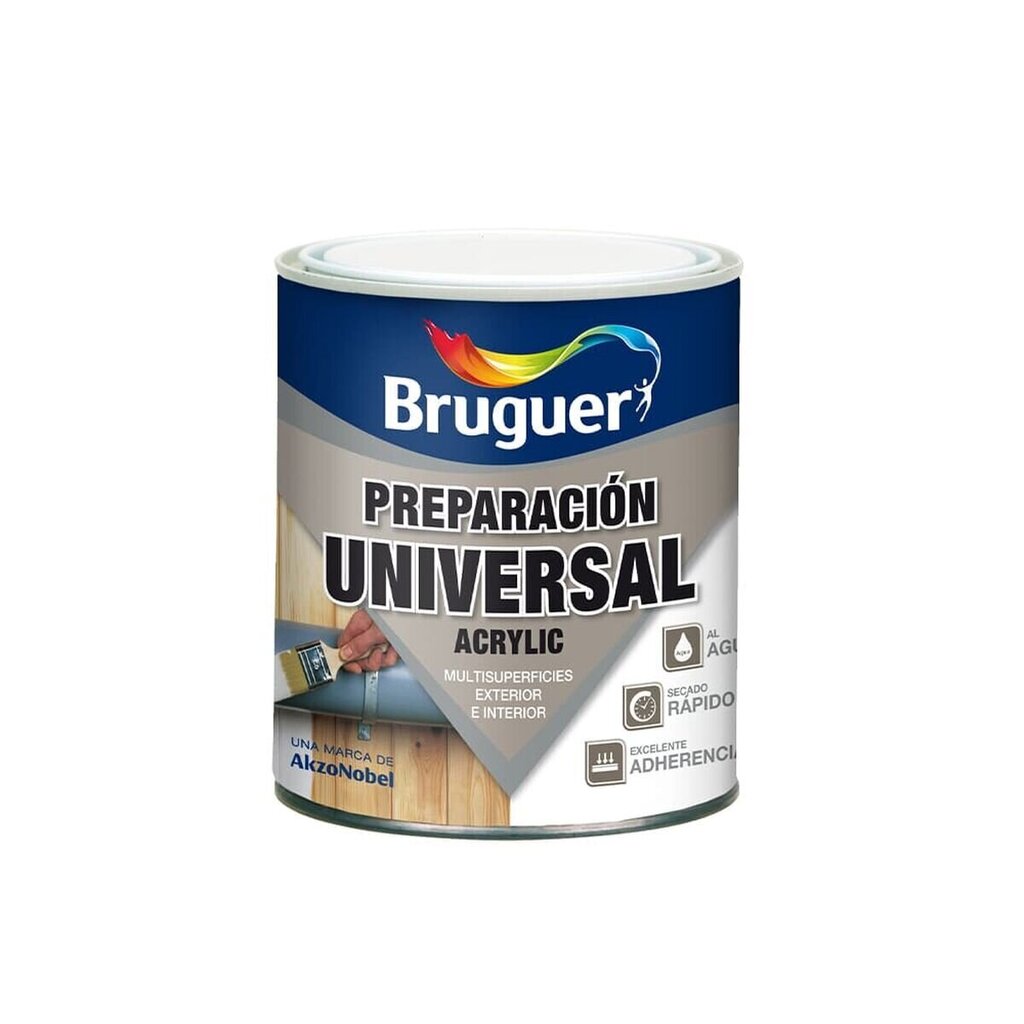 Surface preparation Bruguer 5120576 Universaalne Akrüül Printimine 250 ml Valge Matt hind ja info | Värvid | kaup24.ee