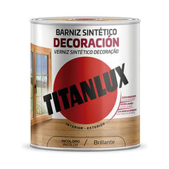 Synthetic varnish TITANLUX m10100014 250 ml Värvitu Läikiv hind ja info | Lakid, lahustid | kaup24.ee