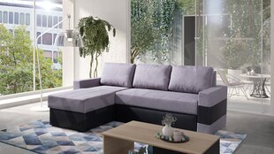 Угловой диван Deco эко часы Soft 011 + Lux 05-Left цена и информация | Диваны | kaup24.ee