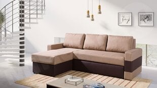 Угловой диван Deco эко часы Soft 066 + Lux 02-Left цена и информация | Диваны | kaup24.ee