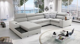 П-образный угловой диван LUIZA IV MAXI-Ekj 01 + Luxo 6601 + Evo 32-Left цена и информация | Диваны | kaup24.ee