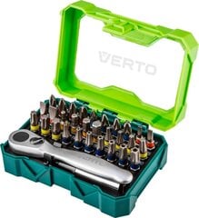 Verto 66H622 screwdriver bit 32 pc(s) hind ja info | Käsitööriistad | kaup24.ee