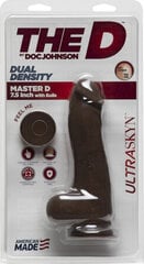 Dildo Doc Johnson Master D, 7" / 19 cm цена и информация | Фаллоимитаторы | kaup24.ee