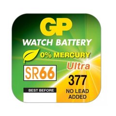 Аккумулятор для часов GP SR66 цена и информация | Батарейки | kaup24.ee
