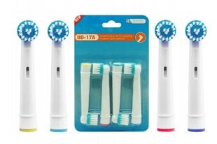 OD-17A Oral-B OrthoCare, 4 tk hind ja info | Elektriliste hambaharjade otsikud | kaup24.ee