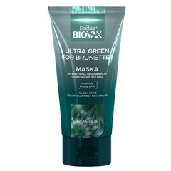 Biovax Glamour Ultra Green для брюнеток - Маска для волос, 150 мл цена и информация | Маски, масла, сыворотки | kaup24.ee