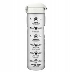 Veepudel Ion8 Ice Motivator, 1000 ml, valge hind ja info | Joogipudelid | kaup24.ee