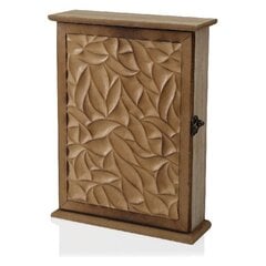 Võtmekapp Naturaalne Puit MDF (6,5 x 27 x 20 cm) hind ja info | Elutoa väikesed kapid | kaup24.ee