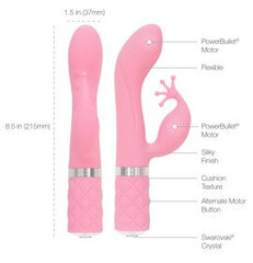 Vibraator Pillow Talk Kinky, roosa hind ja info | Vibraatorid | kaup24.ee