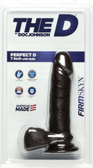 Dildo Doc Johnson Perfect D, 18 cm hind ja info | Dildod | kaup24.ee