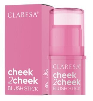 Claresa Cheek 2 põsepunapulk, 01 Cand Pink, 6 g цена и информация | Päikesepuudrid, põsepunad | kaup24.ee