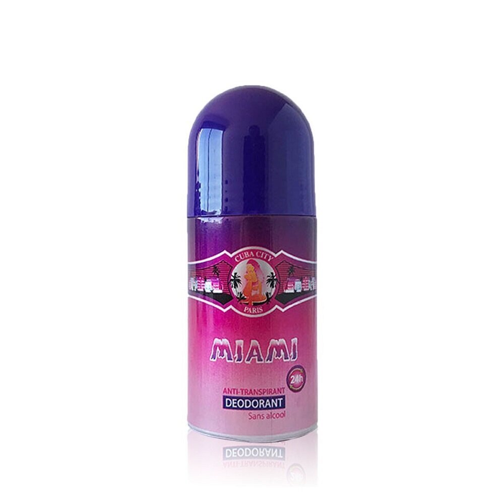 Roll-deodorant Cuba City Miami, 50 ml цена и информация | Deodorandid | kaup24.ee