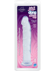 Doc Johnson Jelly Jewels Dildo Diamond Прозрачный цена и информация | Фаллоимитаторы | kaup24.ee