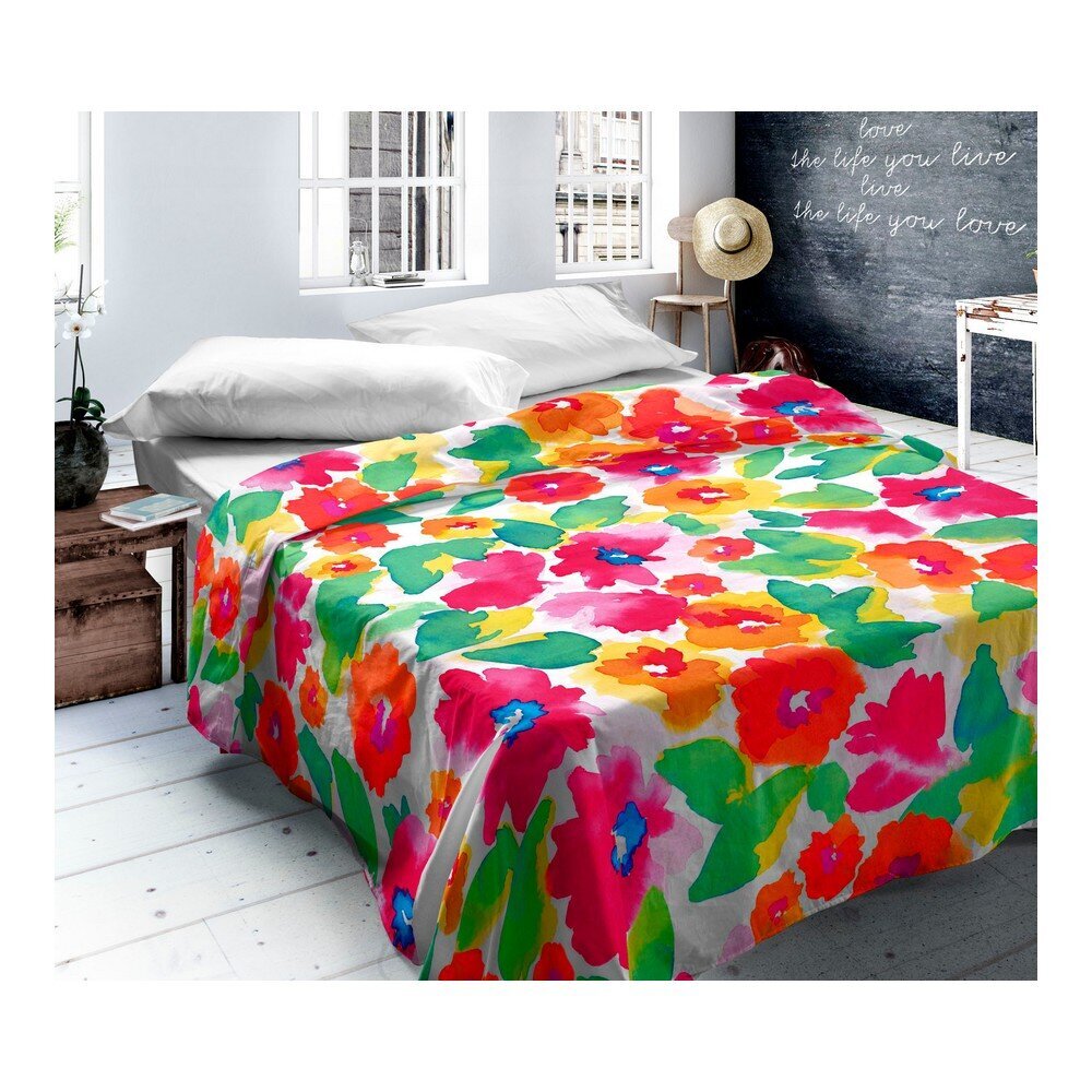 Sirge voodilina Icehome Summer Day (180 x 270 cm) (Voodi 105/110 cm) hind ja info | Voodilinad | kaup24.ee