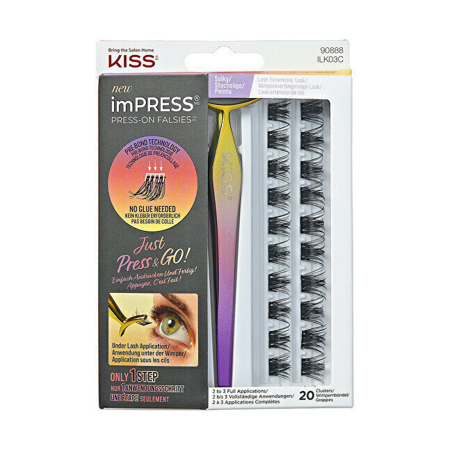 Kunstripsmed Impress Press on Falsies Kit 03 hind ja info | Kunstripsmed, ripsmekoolutajad | kaup24.ee