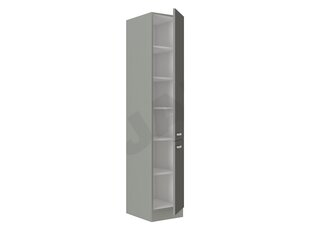 Шкаф кухонный Multiline 40 DK-210 2F-szary / czerwony połysk цена и информация | Кухонные шкафчики | kaup24.ee