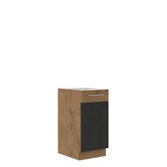 Шкаф кухонный Woodline 40 D 1F BB-dąb lancelot / matera цена и информация | Кухонные шкафчики | kaup24.ee