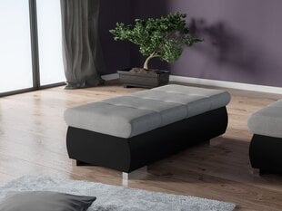 Тумба HERKULES large-ecoskóra Soft 011 (czarna) + Энцо 162 цена и информация | Кресла-мешки и пуфы | kaup24.ee