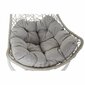 Hanging garden armchair DKD Home Decor 82 x 75 x 125 cm Metall sünteetiline rotang Helehall (82 x 75 x 125 cm) цена и информация | Aiatoolid | kaup24.ee