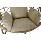 Hanging garden armchair DKD Home Decor 90 x 70 x 110 cm 105 x 75 x 226 cm Beež Metall Pruun sünteetiline rotang hind ja info | Aiatoolid | kaup24.ee